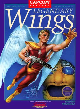 Legendary Wings (USA) box cover front